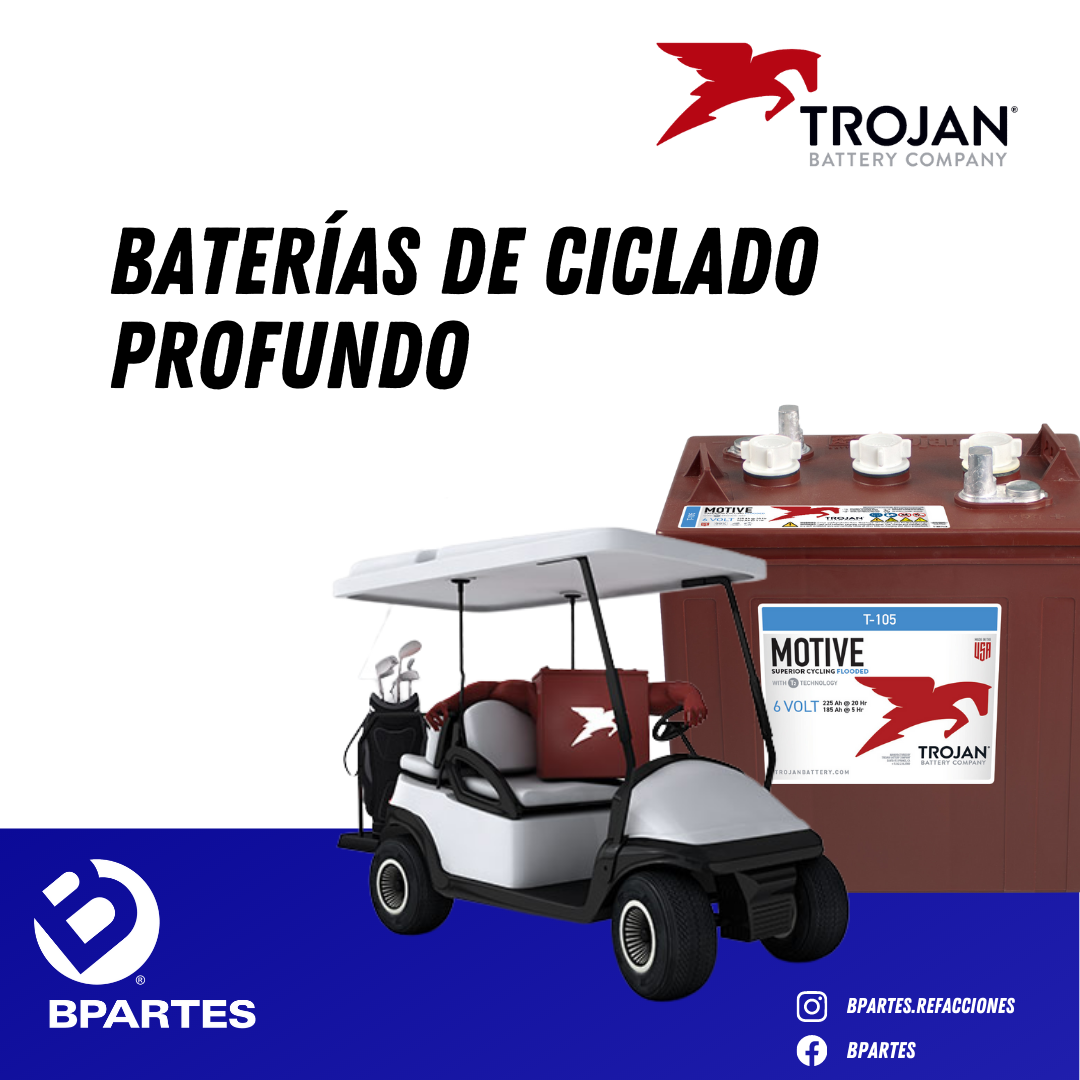 TROJAN FABRICANTE LÍDER DE BATERÍAS DE CICLADO PROFUNDO