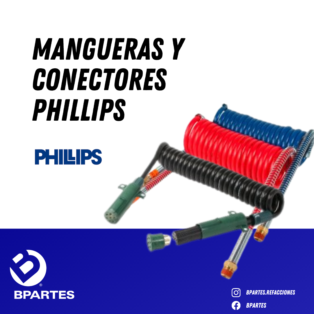 Mangueras y conectores phillips 