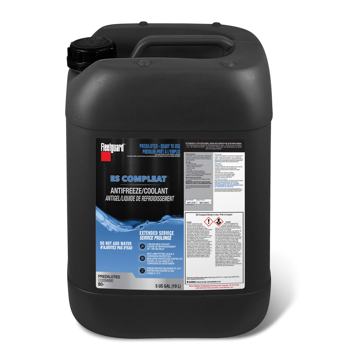 ANTICONGELANTE O REFRIGERANTE DE MOTOR FLEETGUARD CC2848