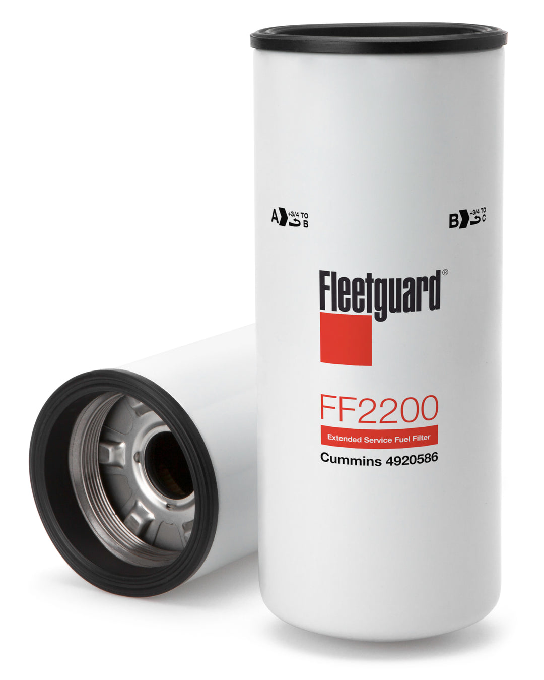 FILTRO PARA COMBUSTIBLE ENROSCABLE TIPO SELLADO FLEETGUARD FF2200