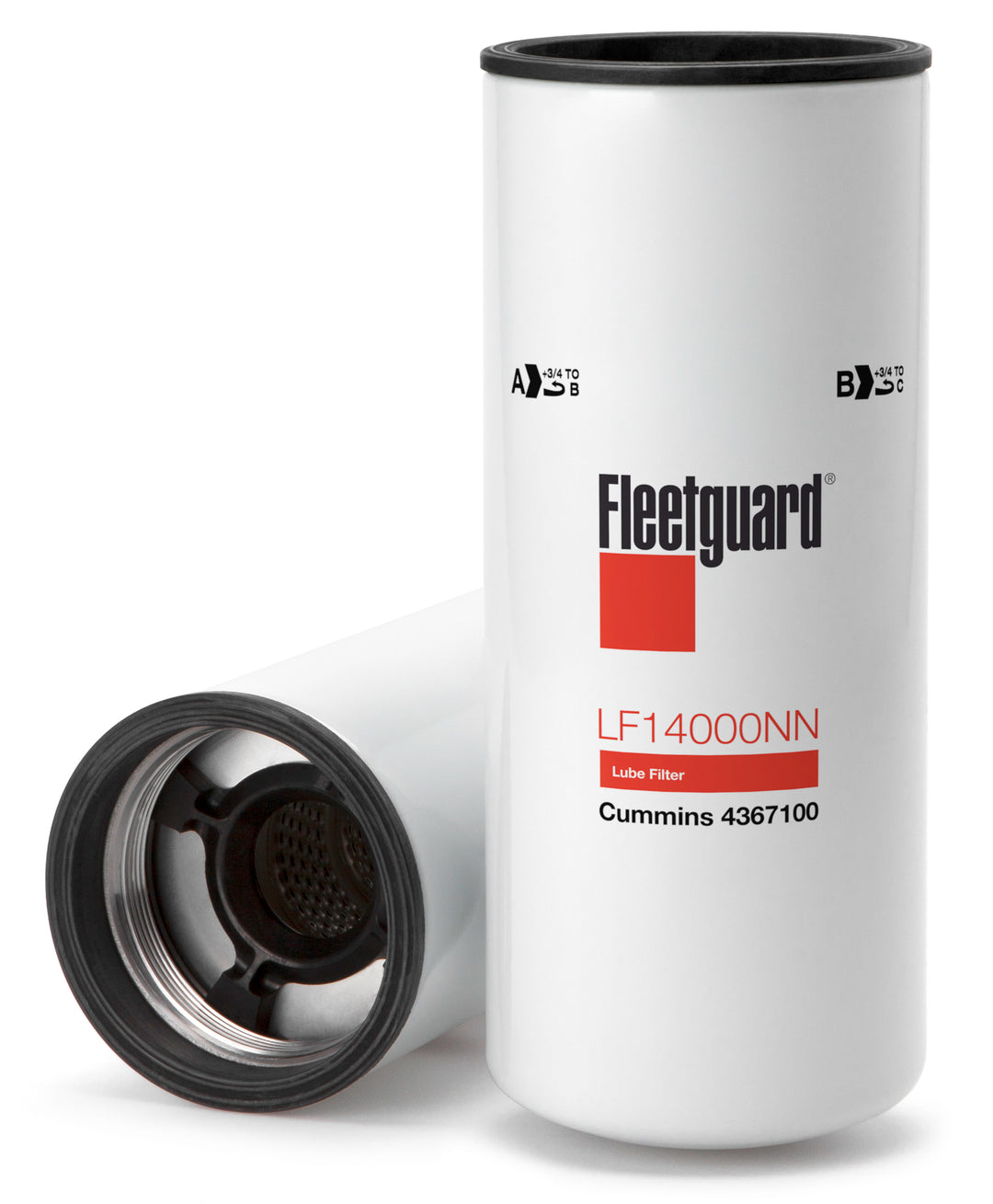 FILTRO PARA ACEITE DE MOTOR ENROSCABLE TIPO SELLADO FLEETGUARD LF14000NN