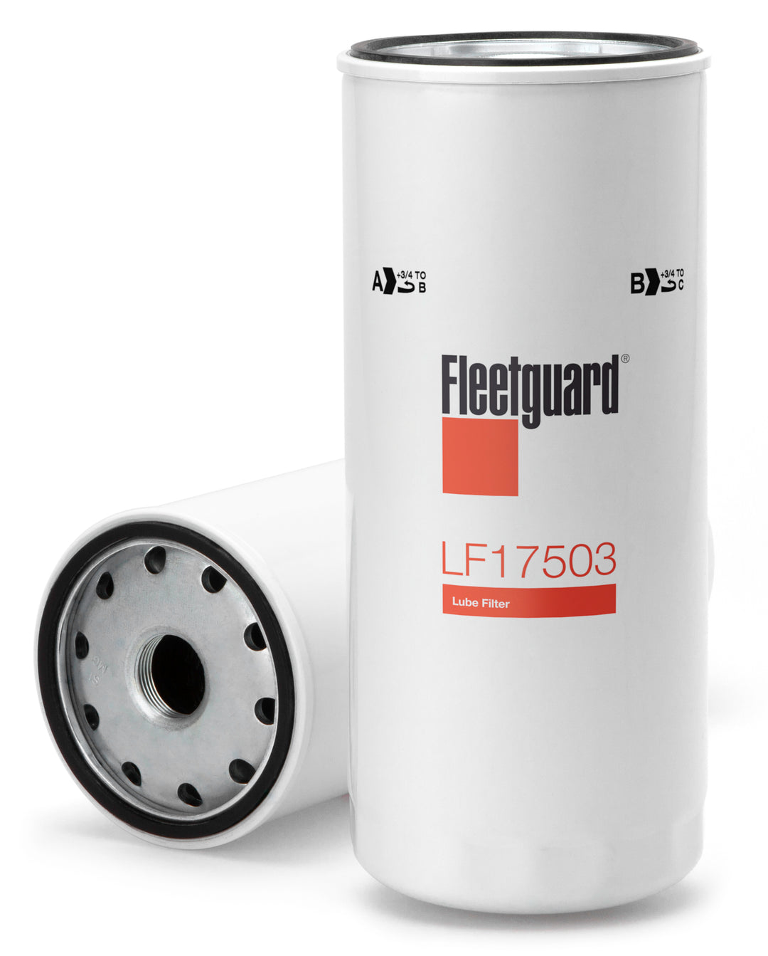 FILTRO PARA ACEITE DE MOTOR ENROSCABLE TIPO SELLADO FLEETGUARD LF17503