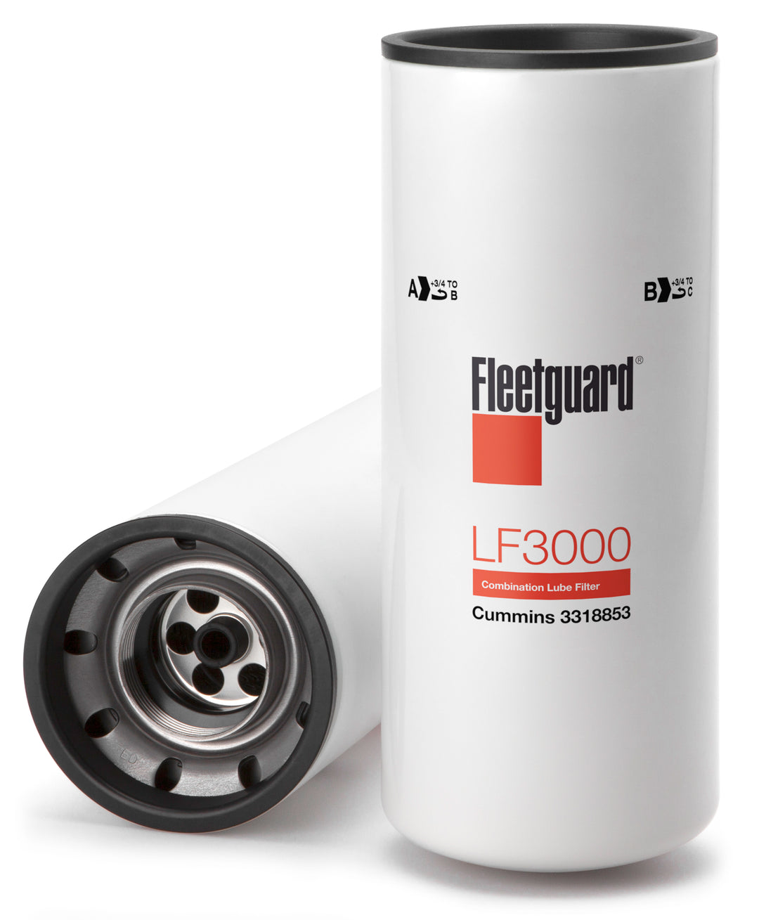 FILTRO PARA ACEITE DE MOTOR ENROSCABLE TIPO SELLADO FLEETGUARD LF3000