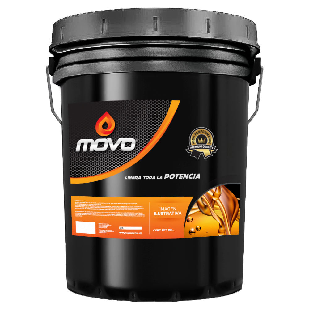 ACEITE O LUBRICANTE DE MOTOR MINERAL SAE 50 API CF CUBETA 19 LTS MOVO 12229