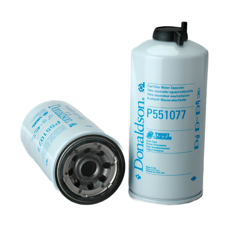 FILTRO DE COMBUSTIBLE, ENROSCABLE SEPARADOR DE AGUA TWIST AND DRAIN DONALDSON P551077