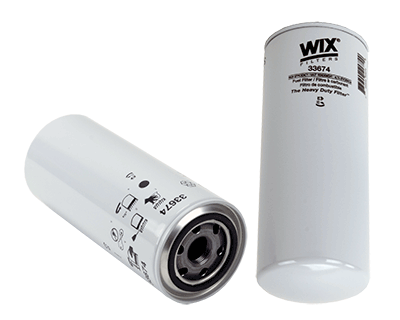 FILTRO PARA COMBUSTIBLE ENROSCABLE TIPO SELLADO WIX FILTERS 33674MP