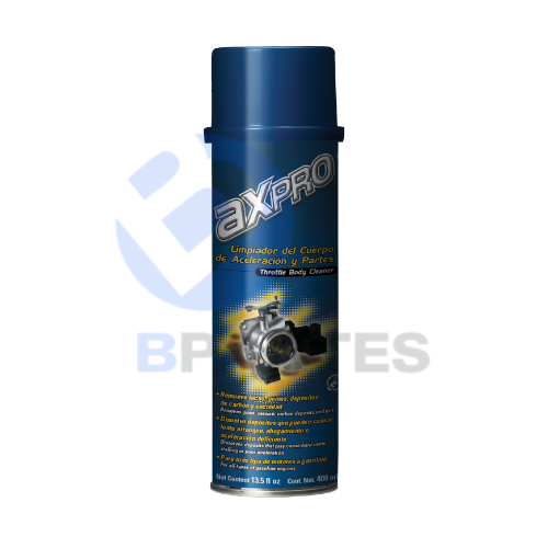 LIMPIADOR DEL CUERPO DE ACELERACION Y PARTES CAJA CON 12 PZAS DE 400 ML MARCA AXPRO AXP-LCAP-400M