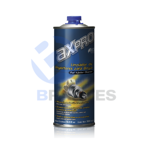 LIMPIADOR DE INYECTORES PARA BOYA CAJA CON 12 PZAS DE 500 ML MARCA AXPRO AXP-LIBO-500M