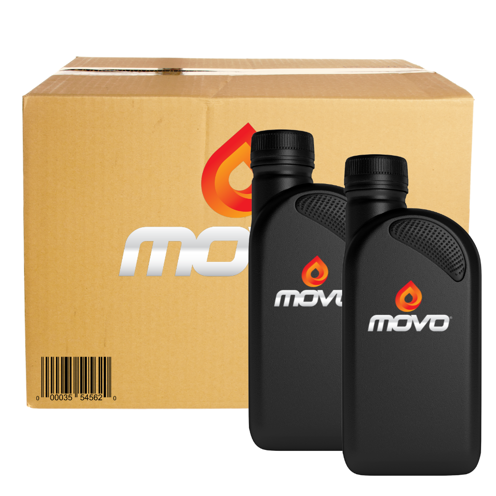 ACEITE O LUBRICANTE DE MOTOR MINERAL 25W50 CAJA CON 12 PIEZAS DE 946 ML MOVO 9238