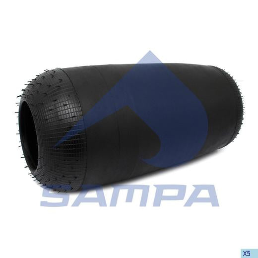 BOLSA DE AIRE PARA LA SUSPENSION NEUMATICA DEL CAMION AUTOBUS REMOLQUE O DOLLY SAMPA SP 55916