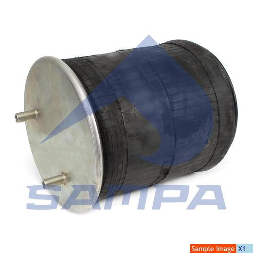 BOLSA DE AIRE PARA LA SUSPENSION NEUMATICA DEL CAMION AUTOBUS REMOLQUE O DOLLY SAMPA SP 554446-K