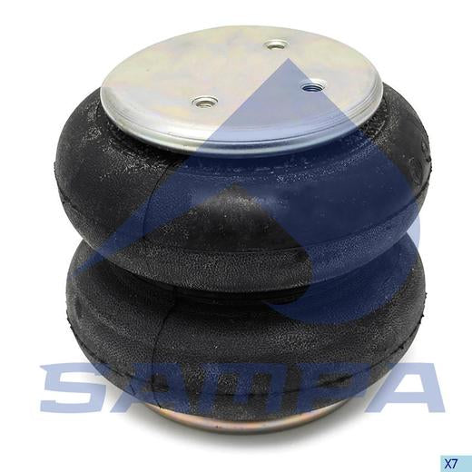 BOLSA DE AIRE PARA LA SUSPENSION NEUMATICA DEL CAMION AUTOBUS REMOLQUE O DOLLY SAMPA SP 556910