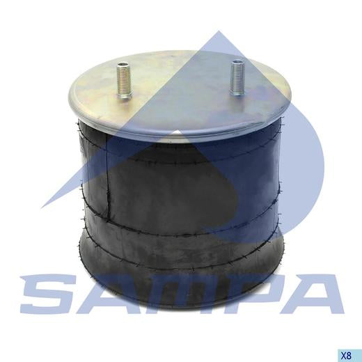 BOLSA DE AIRE PARA LA SUSPENSION NEUMATICA DEL CAMION AUTOBUS REMOLQUE O DOLLY SAMPA SP 558774-KP